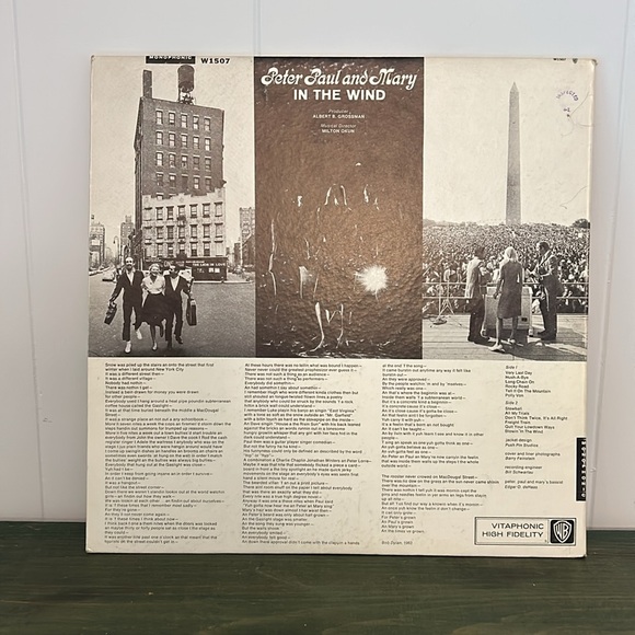 2 Peter Paul and Mary record albums - Picture 4 of 4